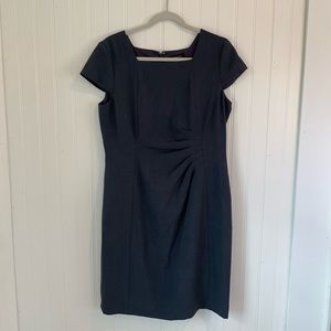 Tahari Arthur S. Levine Short Sleeve Office Dress